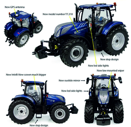 NEW HOLLAND T7.210 BLUE POWER AUTO COMMAND UH6364 1:32.