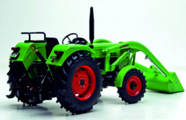 Deutz D 5206A met voorlader Weise Toys W1072.