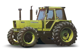 Hurlimann H-6160 tractor in Green SC9104 1:32.