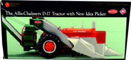 Allis Chalmers D-17 met New Idea maisplukker prec model no8 ERTL 13191.