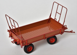 Miedema Agricultural trailer in lacquered wood with Red MMPLM7602