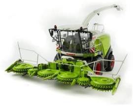 Claas Jaguar 860 Shredder with Orbis 750 and pick up Wi77812