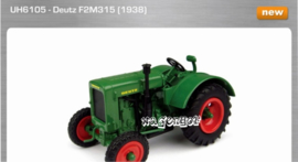 Deutz F2M315 tractor UH6105 Universal Hobbies Scale 1:43