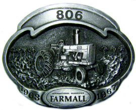 IH Farmall 806 1963-1967 Belt Buckle IHF324.