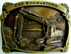 CAT EXCAVATORS Belt Buckle CAT 880213.