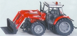 Massey Ferguson 5455 with front loader. Siku Scale 1:32