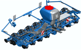 Lemken Azurit 9  Maiszaaimachine  USK31012 Schaal 1:32