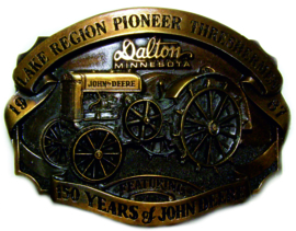 John Deere 150 Jaar Dalton Minnesota 1987 Riem Gesp JD19087.