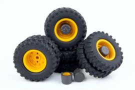 Mitas dual tyre set. AT3200103 Schaal 1:32