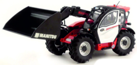 Manitou MLT 635 Teleskoplader with bucket and pallet spoons Wi77850 1:32.