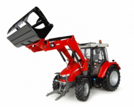 MASSEY FERGUSON 5713 met voorlader. UH4903. Schaal 1:32