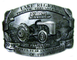 Ford 9N 50th Anniversary 1939-1989 Dalton Minnesota Belt Buckle F9N189.