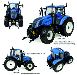 New Holland T5.120 ELECTROCOMMAND UH6360 (2022).