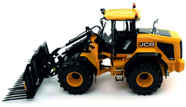 JCB 435 S Agri Wheel Loader met grasvork AT3200180.