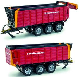 SCHUITEMAKER SIWA 840 Silage wagon on 3 axles UH6409.1:32. 2023.