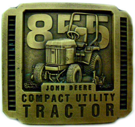 John Deere 855 Compact UTILITY Tractor Belt Buckle JD855