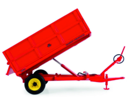 Massey Ferguson 3,5 ton Kanteltrailer met hoge schotten UH6242 .