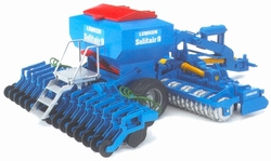 Lemken Solitair sowing combination Bruder BRU02026 Scale 1:16