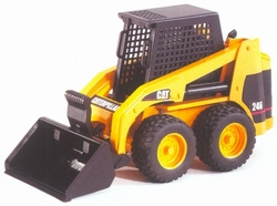 Caterpillar Kompactlader.  Bruder BRU02431 Schaal 1:16