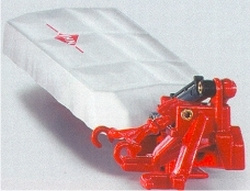 Kuhn Behind circle mower. Siku Si2456 Scale 1:32