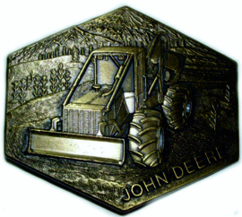John Deere Log Skidder Belt Buckle JDC1991LS.