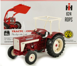 IH 624 2WD met ROPS REP161 Replicagri HMT uitgave 2016 Schaal 1:32