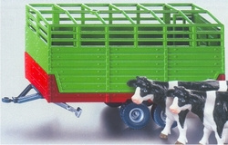 Livestock trailer with 2 animals Si2875 Scale 1:32