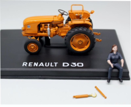 Renault D30 tractor. REP 143. Replicagri  (2017). Schaal 1:32