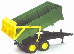 Dump truck with automatic valve gr / yellow Bruder BRU02210 Scale 1:16
