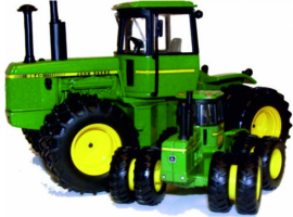 John Deere 8640 Plow City 2008  ERTL16174 Schaal 1:32