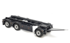GS Meppel Haaklift Container trailer in Antraciet MM2422-05.