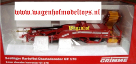 Grimme GT170 getrokken 2 rijige aardappelrooier .  ROS601345  Schaal 1:32