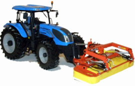 LANDINI Powermaster 220 met FELLA SM 310 frontmaaier  Univ Schaal 1:32