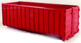 CONTAINER BIN 40M3 in Red MM2306-02-2.