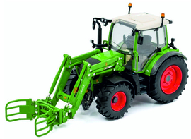 FENDT 313 VARIO met voorlader en balenklem USK10642.