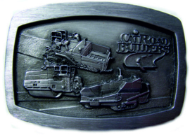 CAT ROAD BUILDERS Belt Buckle NOR921493 (1992).