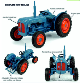 Fordson Dexta tractor 1958 UH6272 1:32.