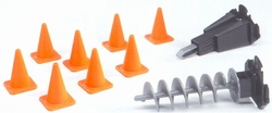 Accessories, pawns, auger mini tap. Bruder BRU02408 Scale 1:16