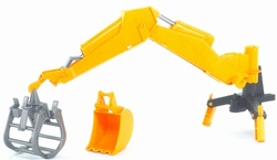 Excavator with grab. Bruder BRU02300 Scale 1:16