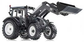 Valtra N123 + voorlader type 66 Wi77327. Wiking.