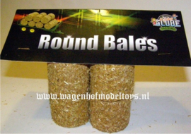 Ronde strobalen (4 stuks) KG61.0703 - Kids Globe Schaal 1:32