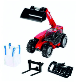 Manitou MLT telscooplader ( verreiker) met hulpstukken Si 8613