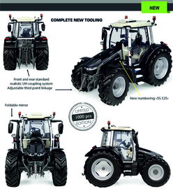 Massey Ferguson 5S.125 Black Limited Edition 1000 # 1:32 2022.