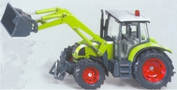 Claas tractor with front loader Siku Scale 1:32