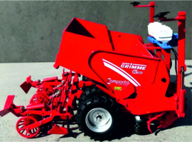 Grimme GL860 4 row potato planter in the hitch ROS601451 1:32.