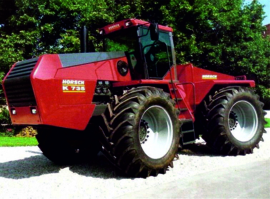 Horsch K 735 trekker in Rood SCHUCO SC9123  1:32 PRO.