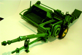 John Deere 214-T Twine-Tie Balenpers Precisie model no 11 ERTL5770.