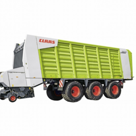 Claas CARGOS 9500 3 assige opraapwagen. SI2893.  SIKU Schaal 1:32