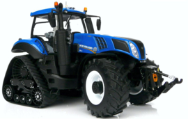 New Holland T8.435 Blue op SmartTrax MM1803 Schaal 1:32