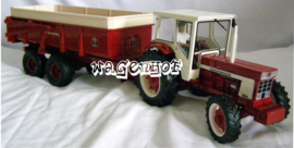 IH 946 tractor + IH 425 dump truck. REPACA2013. Replicagri Scale 1:32